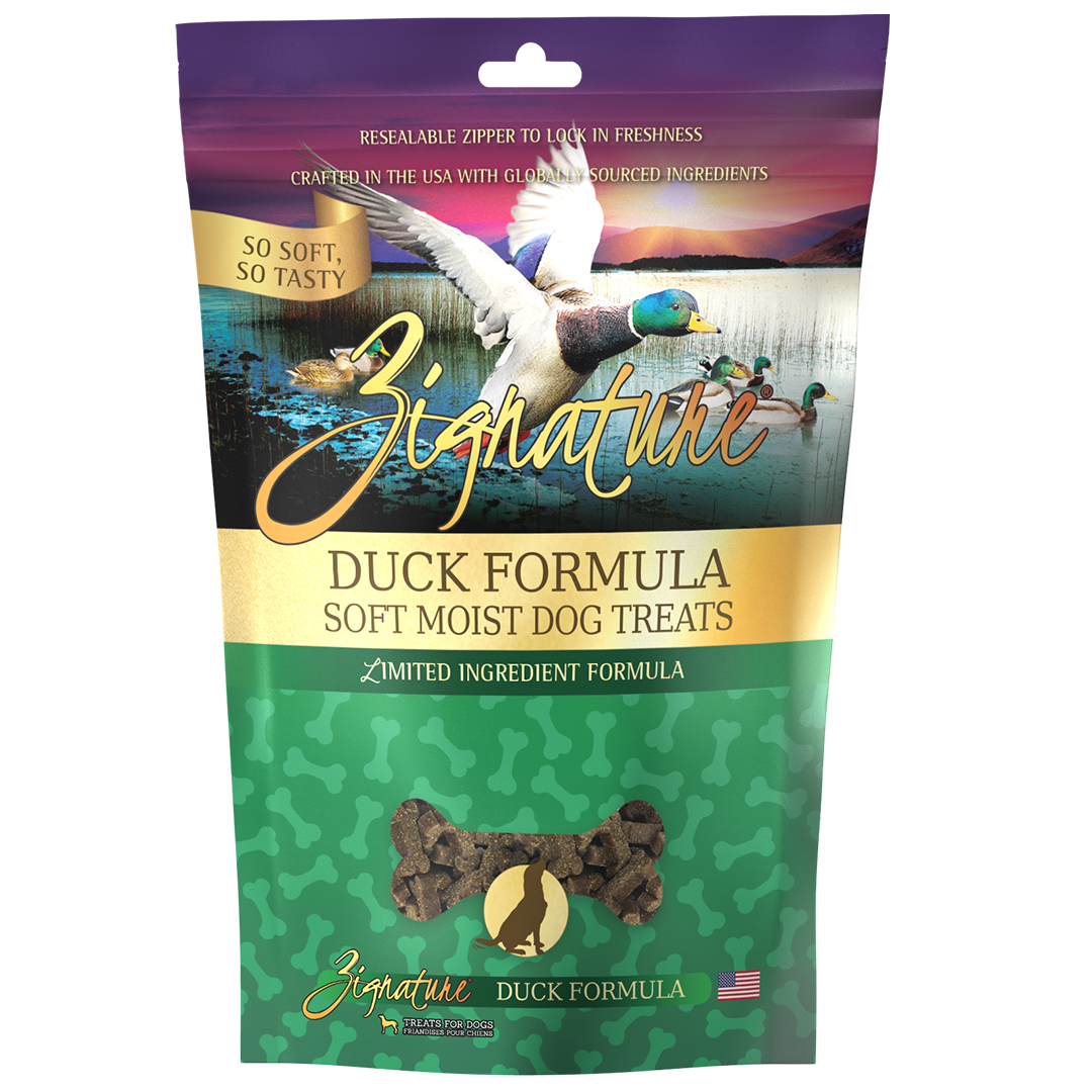 Zignature Duck Formula Soft Moist Treats