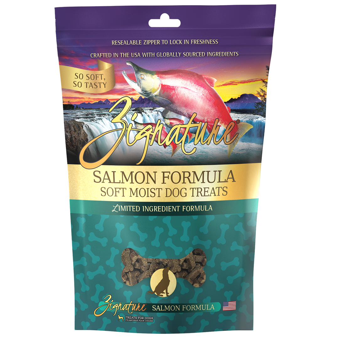 Zignature Salmon Formula Soft Moist Treats