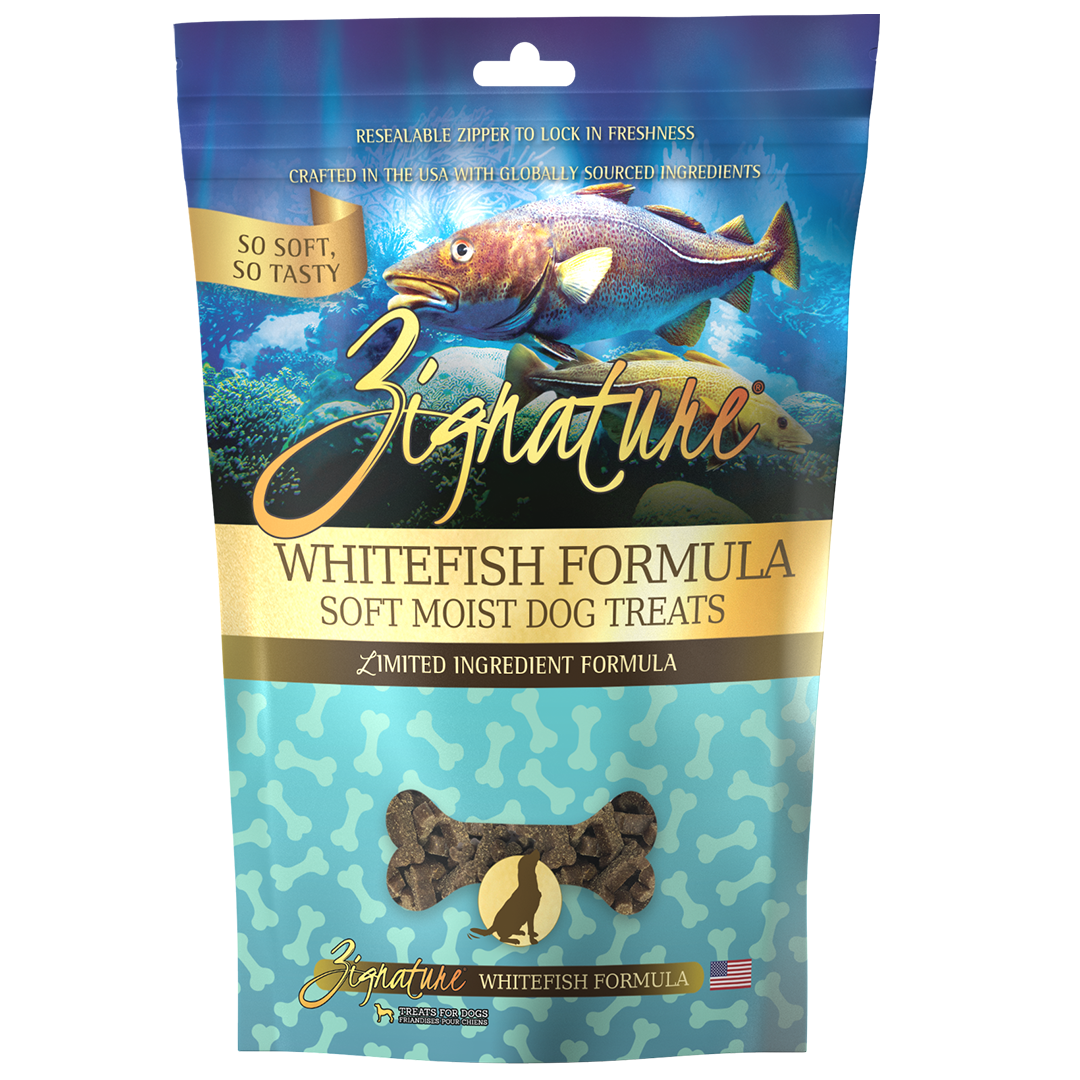Zignature Whitefish Formula Soft Moist Treats