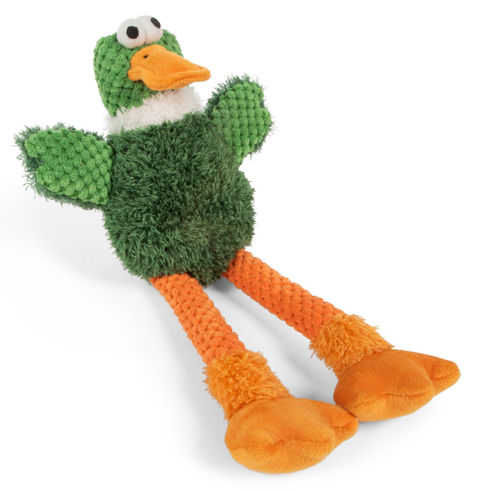 Just For Me Checkers Skinny Duck Toy