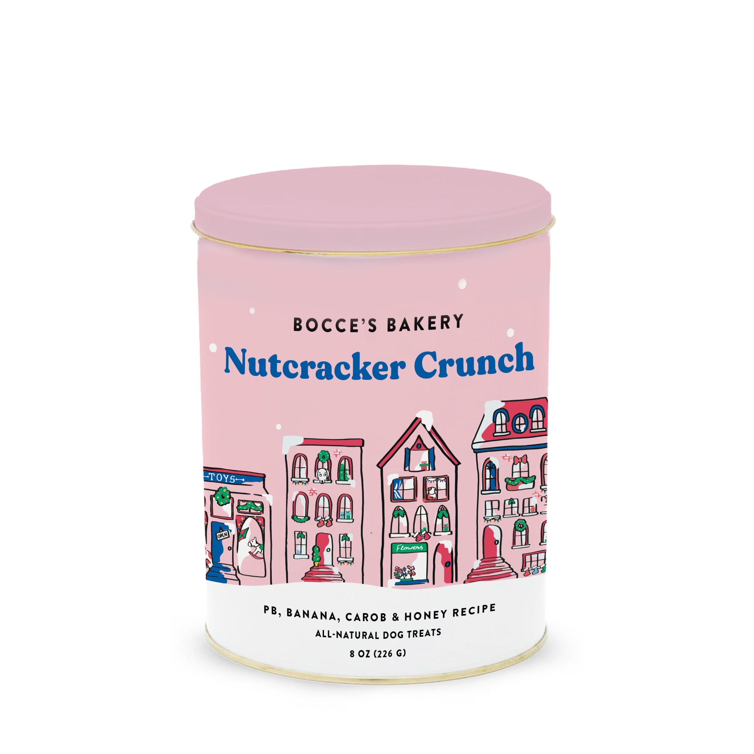 Nutcracker Crunch Tin Dog Treats