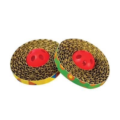 Spin & Scratch Cat Toys - 2 Pack