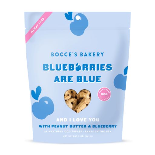 Blueberries are Blue Dog Biscuits