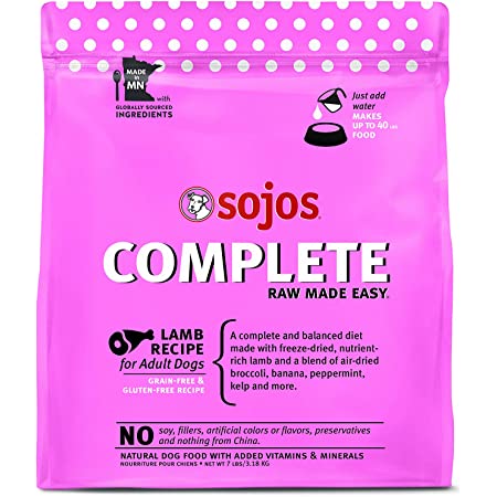 Complete Lamb Dehydrated Dog Food