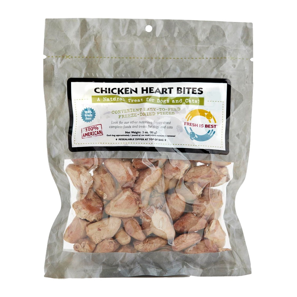 Freeze Dried Chicken Heart Bites