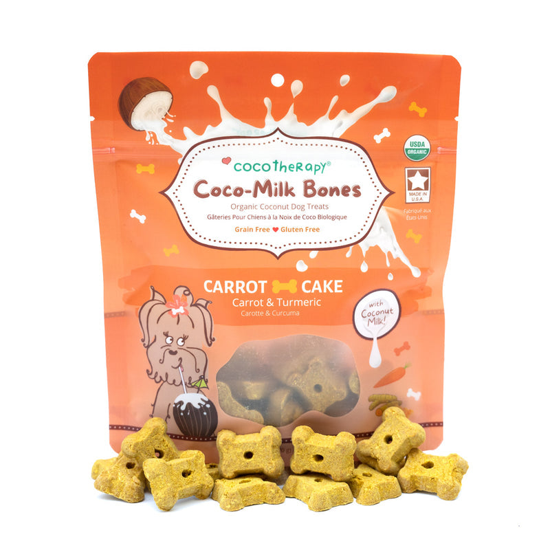 Coco-Milk Bones Carrot Cake Biscuit