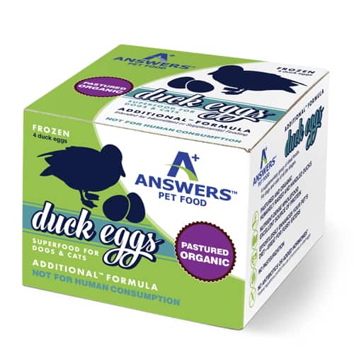 Organic Raw Frozen Duck Eggs