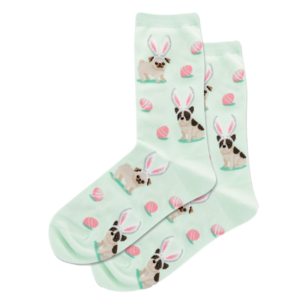 Easter Dog Socks - Mint