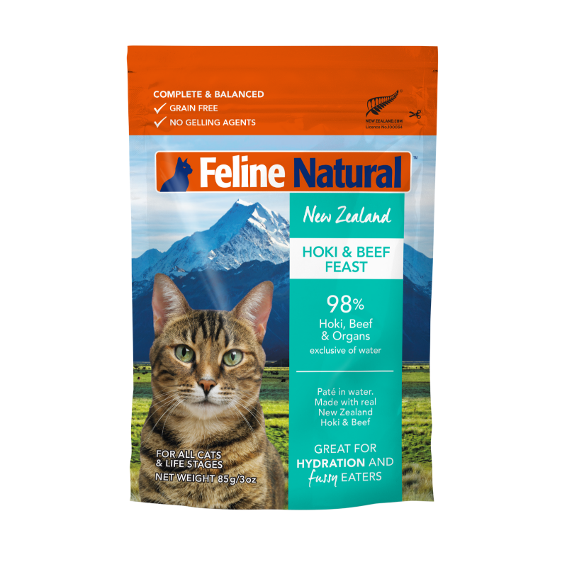 Feline Natural Hoki & Beef Feast Cat Food