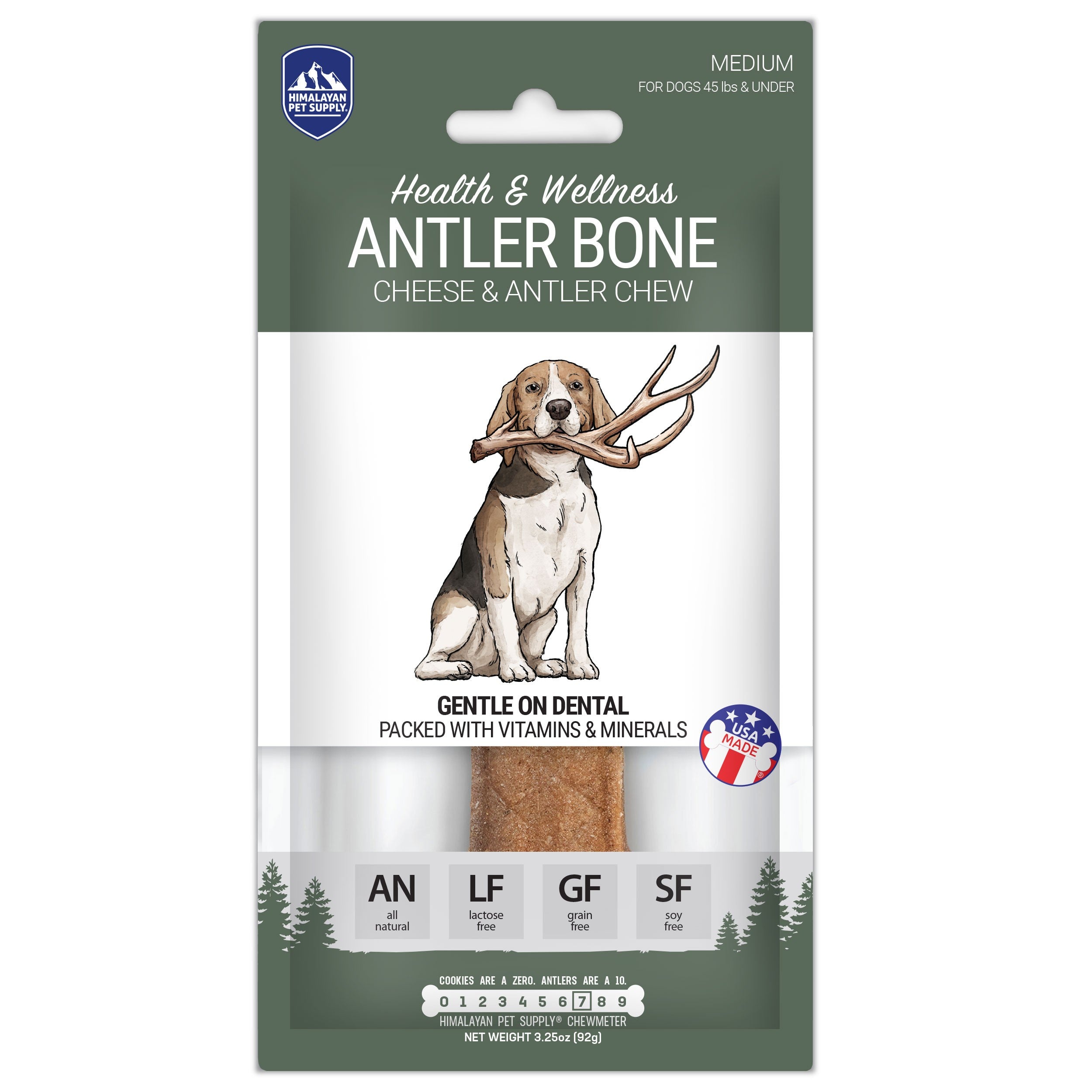 Antler and Cheese Bone Chew