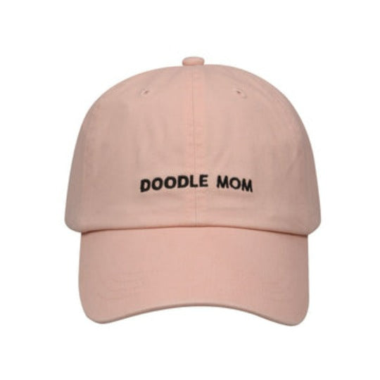 Doodle Mom Soft Cap Pink