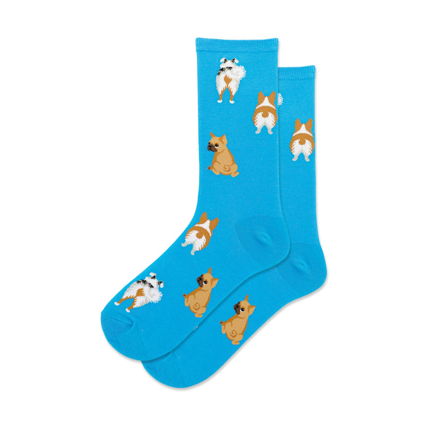 Dog Tails Socks - Turquoise