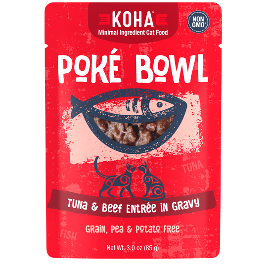 Poke Bowl Tuna & Beef Entree 3 oz Pouch