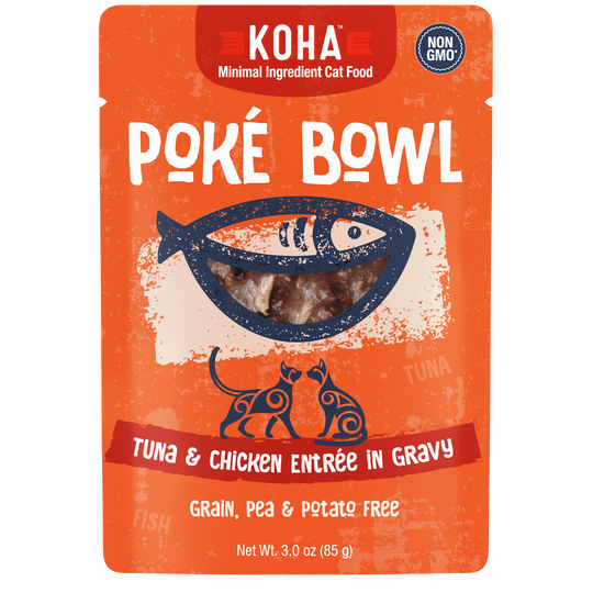 Poke Bowl Tuna & Chicken Entree 3 oz Pouch