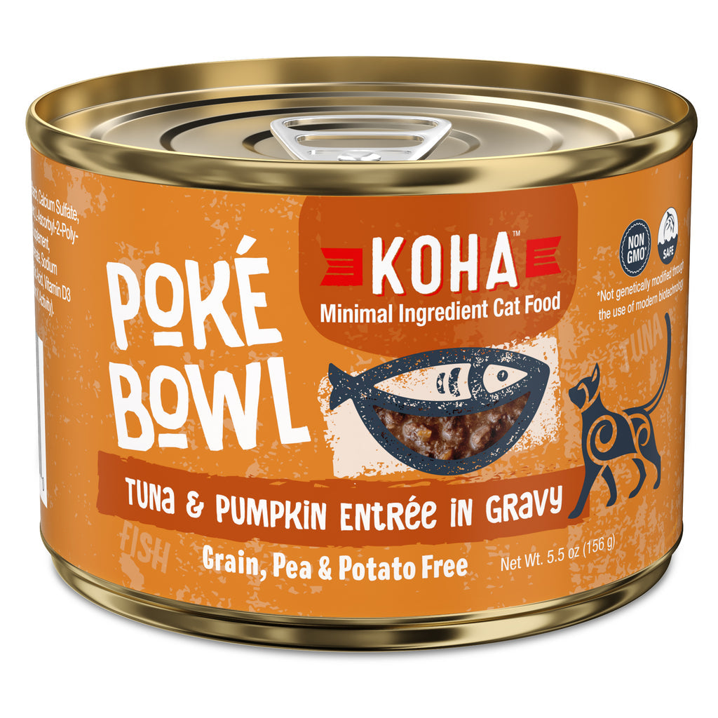 Poke Bowl Tuna & Pumpkin Entree 5.5 oz Can