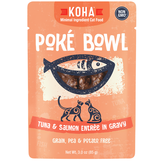 Poke Bowl Tuna & Salmon Entree 3 oz Pouch