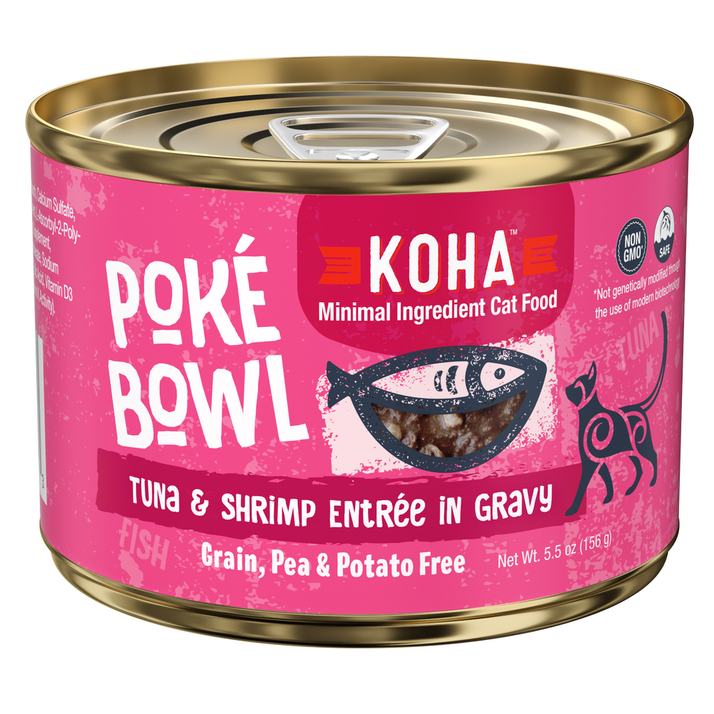 Poke Bowl Tuna & Shrimp Entree 5.5 oz Can