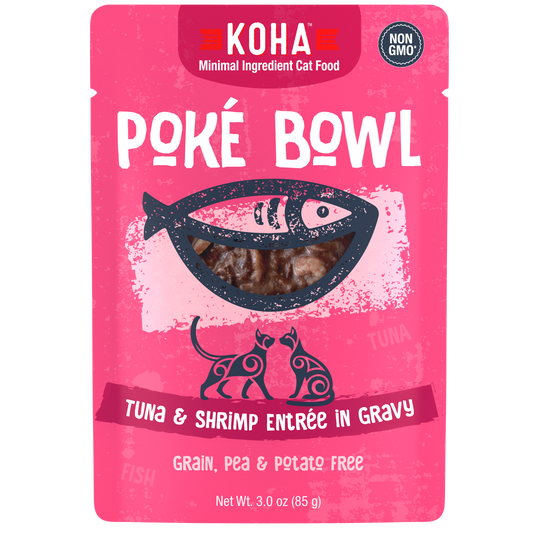 Poke Bowl Tuna & Shrimp Entree 3 oz Pouch