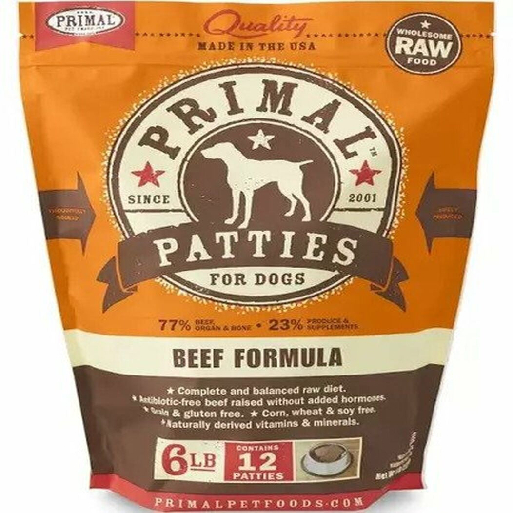Beef Formula Raw Frozen Dog Food
