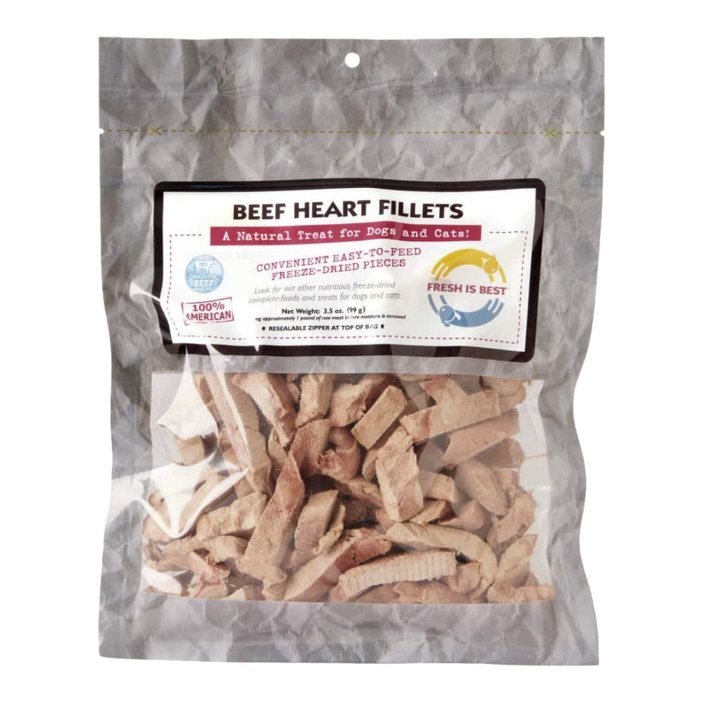Freeze Dried Beef Heart Fillets