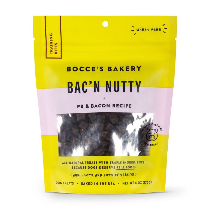 Bocce's Bakery Bac N' Nutty Training Bites