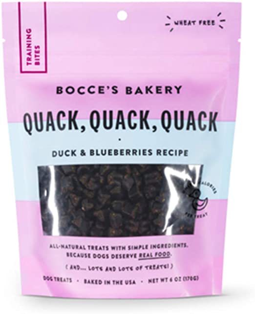 Bocce's Bakery Quack Quack Quack Training Bites