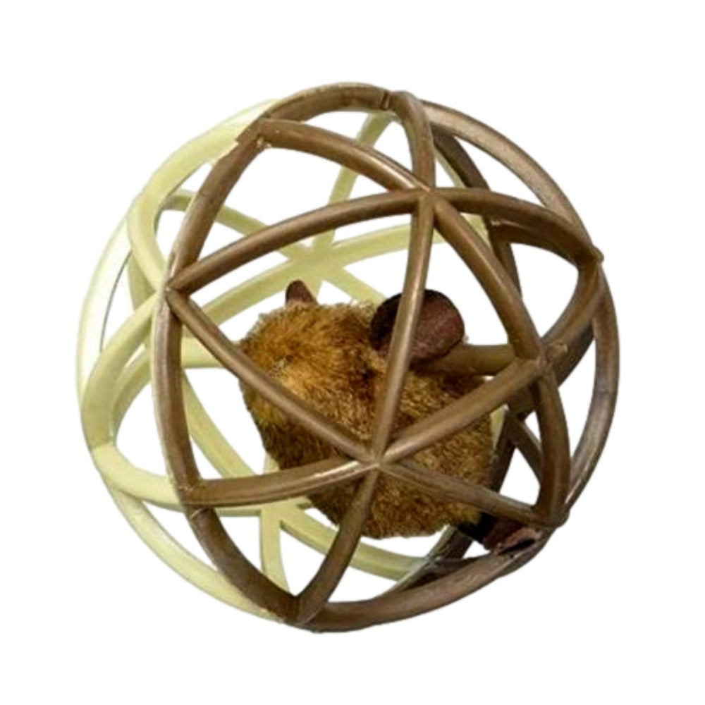 Ball of Furry Fury Cat Toy