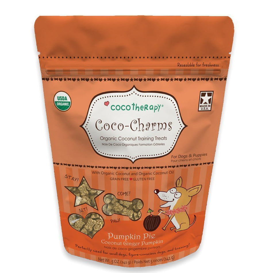 Cocotherapy Coco-Charms Training Treats - Pumpkin Pie