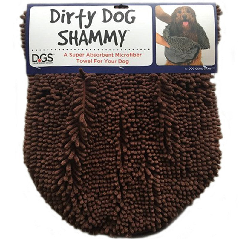 Dog Gone Smart Dirty Dog Shammy Towel - Brown
