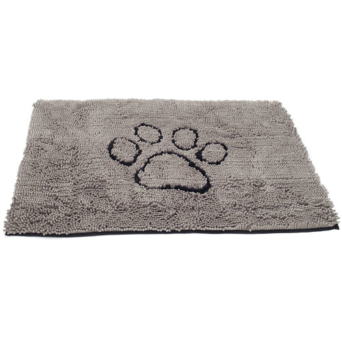 Dog Gone Smart Gray Dirty Dog Doormat
