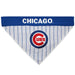 Doggie Nation Chicago Cubs Reversible Pet Bandana