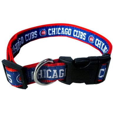 Doggie Nation Chicago Cubs Collar