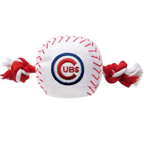 Doggie Nation Chicago Cubs Plush Baseball Dog Toy