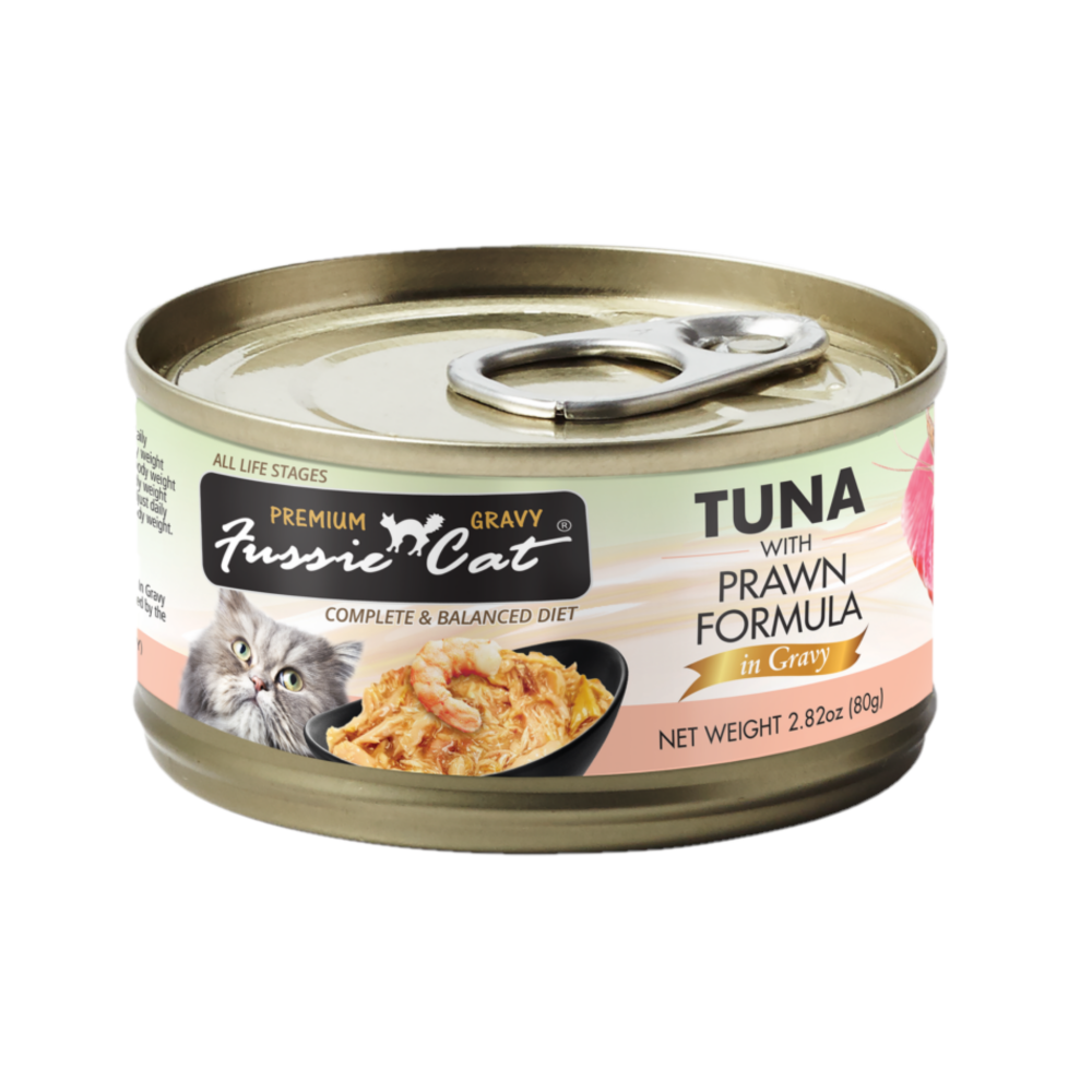 Tuna with Prawn Formula in Gravy
