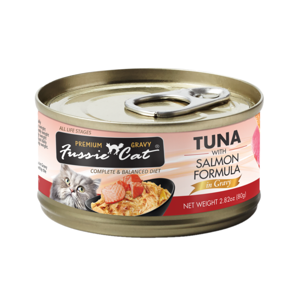 Tuna with Salmon Formula in Gravy