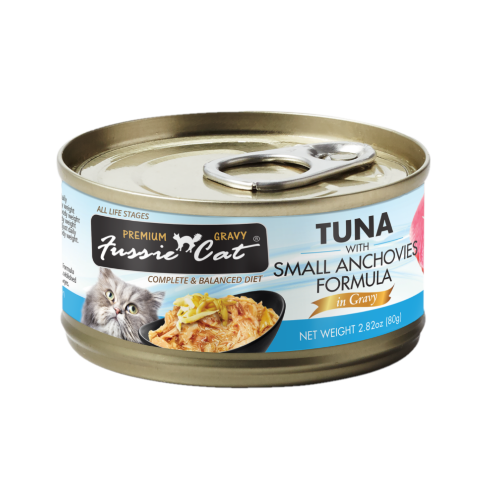 Tuna with Small Anchovies Formula in Gravy