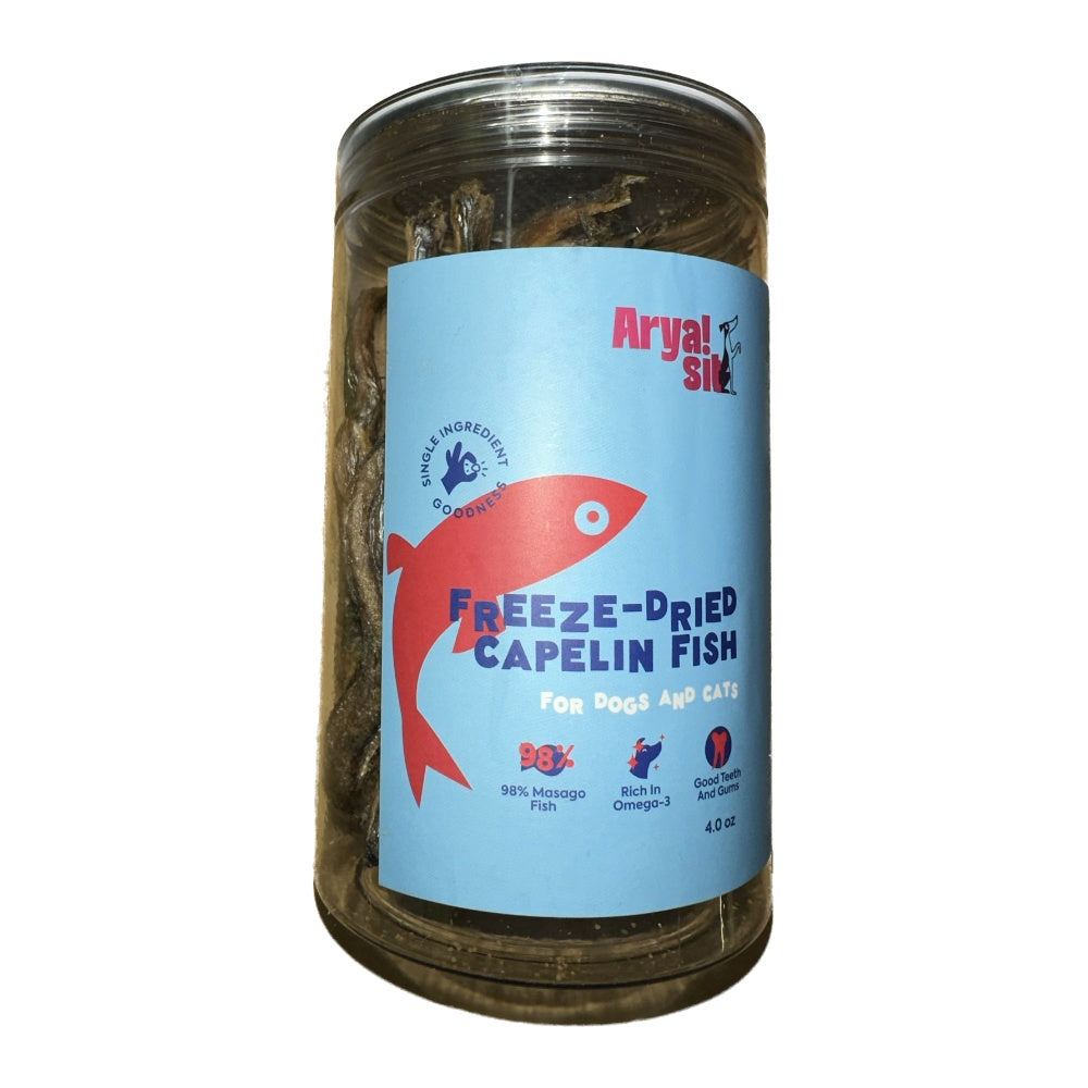 Freeze-Dried Capelin Fish