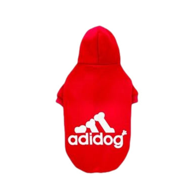 Fresh Pawz Adidog Hoodie - Red