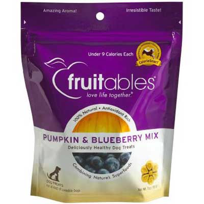 Fruitables Pumpkin Blueberry Dog Treats