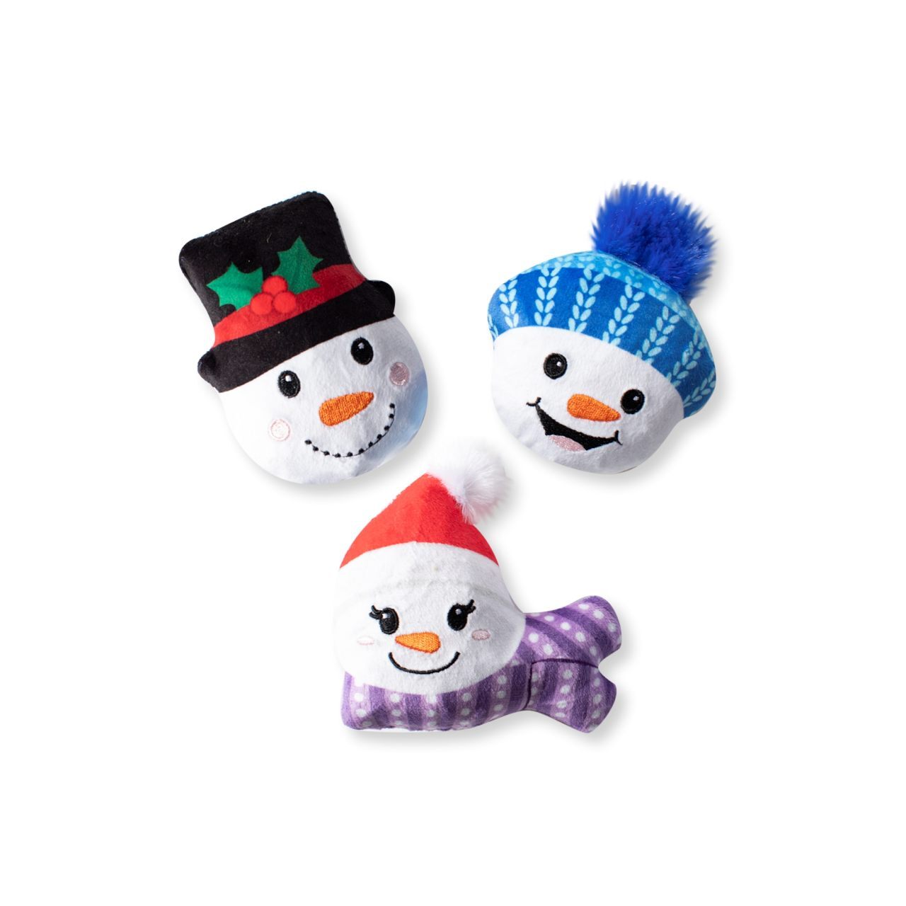 Snow Excited Plush Toys 3-Pack