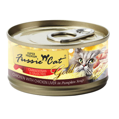 Fussie Cat Chicken with Chicken Liver Canned Cat Food