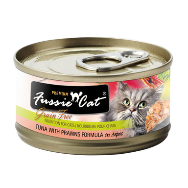 Fussie Cat Tuna With Prawns