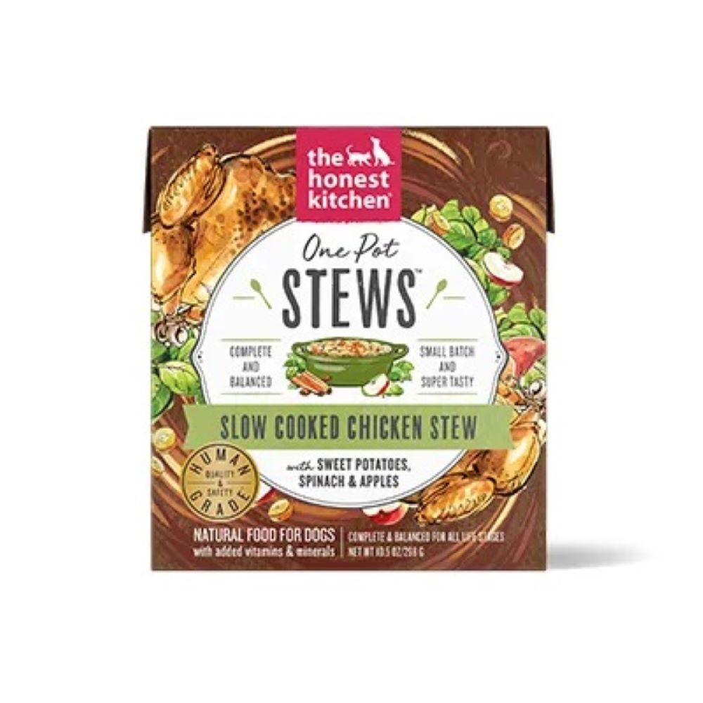 The Honest Kitchen One Pot Stews - Slow Cooked Chicken with Sweet Potato Spinach & Apples