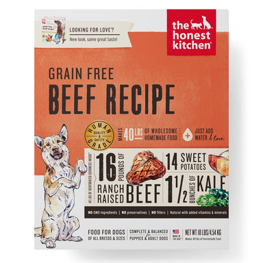 The Honest Kitchen Grain Free Beef Recipe