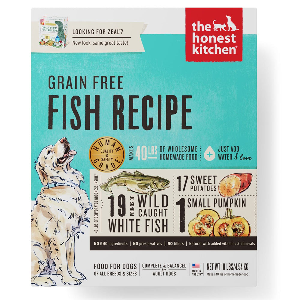 The Honest Kitchen Grain Free Fish Recipe