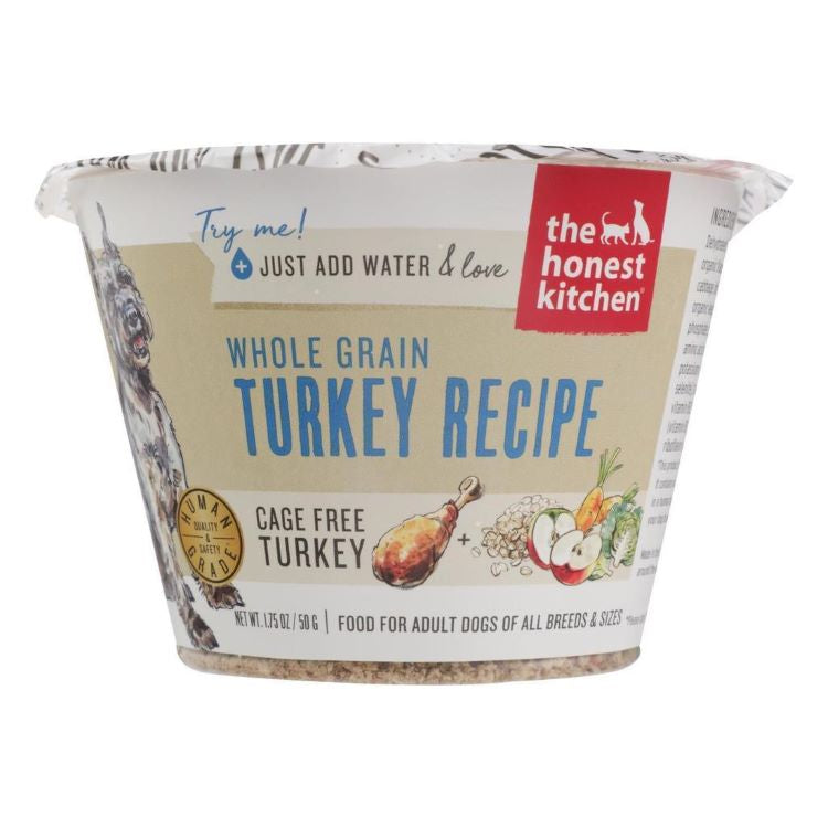 The Honest Kitchen Whole Grain Turkey Recipe Trial Cup