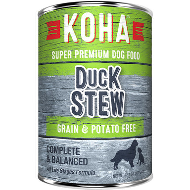 Koha Pet Duck Stew Wet Dog Food