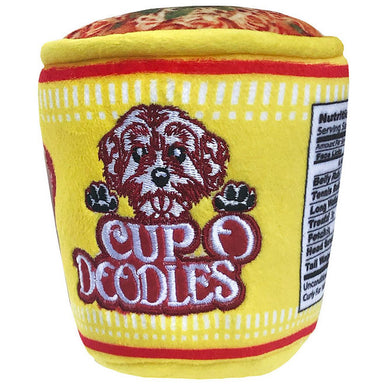 Lulubelles Power Plush Cup O' Doodles Dog Toy