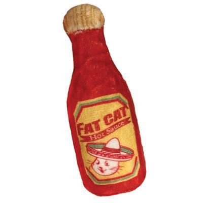 Lulubelles Kittybelles Fat Cat Hot Sauce Cat Toy
