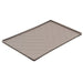 checked Silicone Bowl Mat with Raised Edge - Large Size Image 2